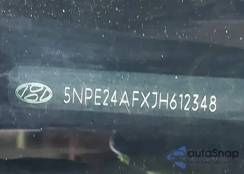 2018 Hyundai Sonata Se из США, поврежденный, VIN 5NPE24AFXJH612348